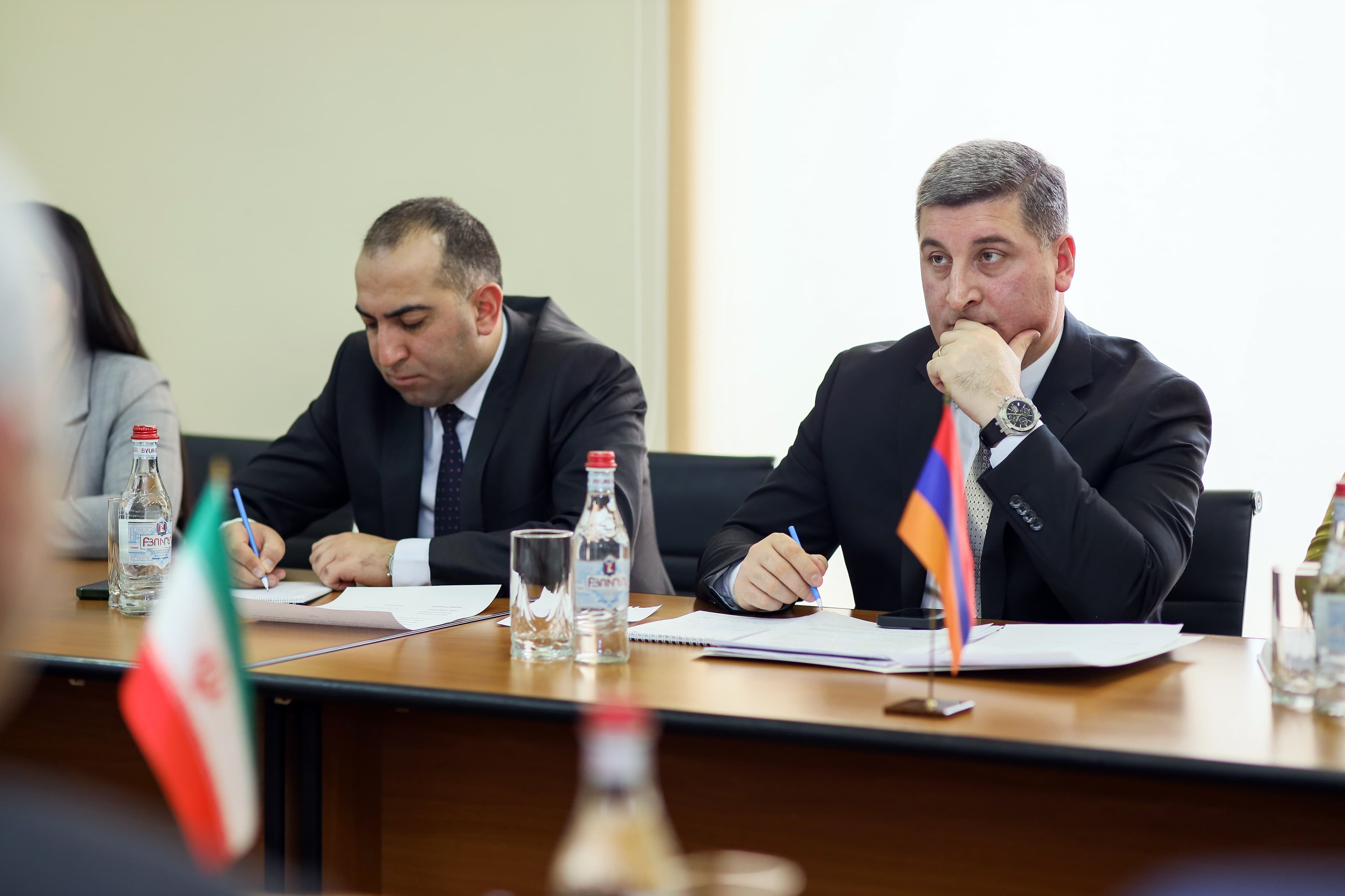 ՀՀ ՏԿԵ նախարար Գնել Սանոսյանն ընդունել է Իրանի Իսլամական Հանրապետության կոոպերացիայի, աշխատանքի և սոցիալական բարեկեցության նախարար Սեյեդ Սոուլաթ Մորթազավիի գլխավորած պատվիրակությանը