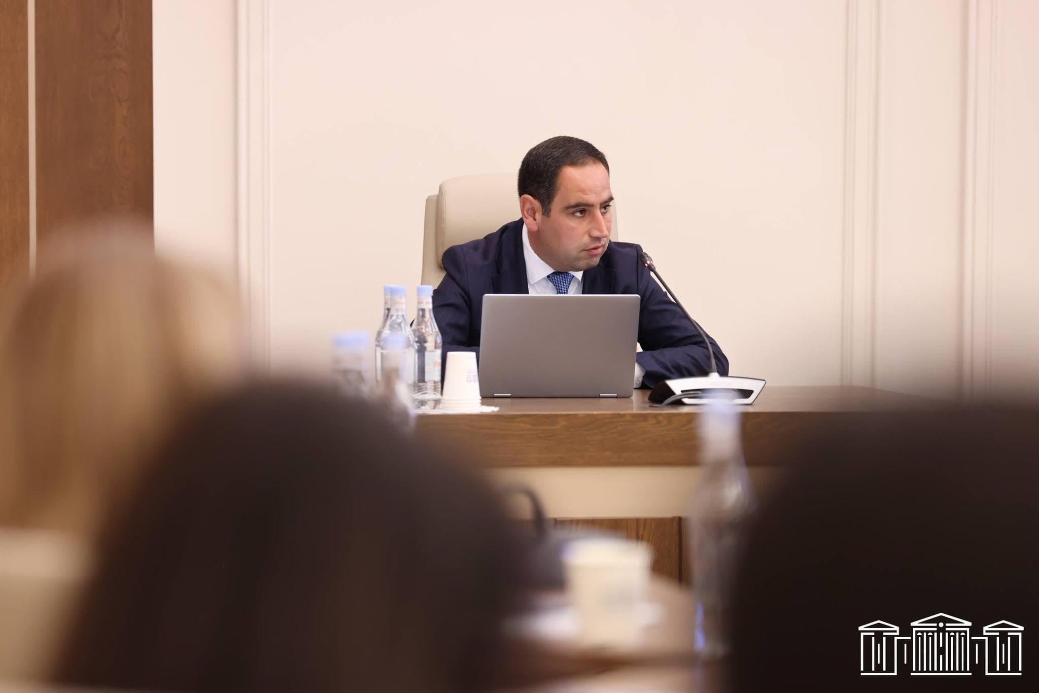 ՏԿԵ նախարար Դավիթ Խուդաթյանը ներկայացրել է ՏԿԵՆ ոլորտային հատկացումներն ու ծրագրերը