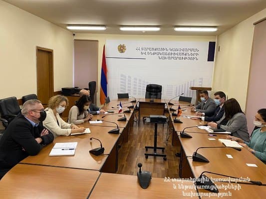 ՏԿԵ նախարարի տեղակալներ Ա. Սիմոնյանը և Ք.Ղալեչյանն ընդունել են ԶՖ գործակալության պատվիրակությանը