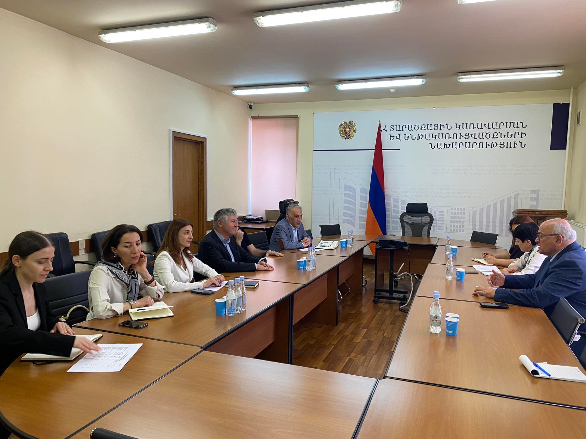 ՀՀ ՏԿԵ նախարարի տեղակալ Վաչե Տերտերյանը ընդունել է Ասիական զարգացման բանկի պատվիրակությանը