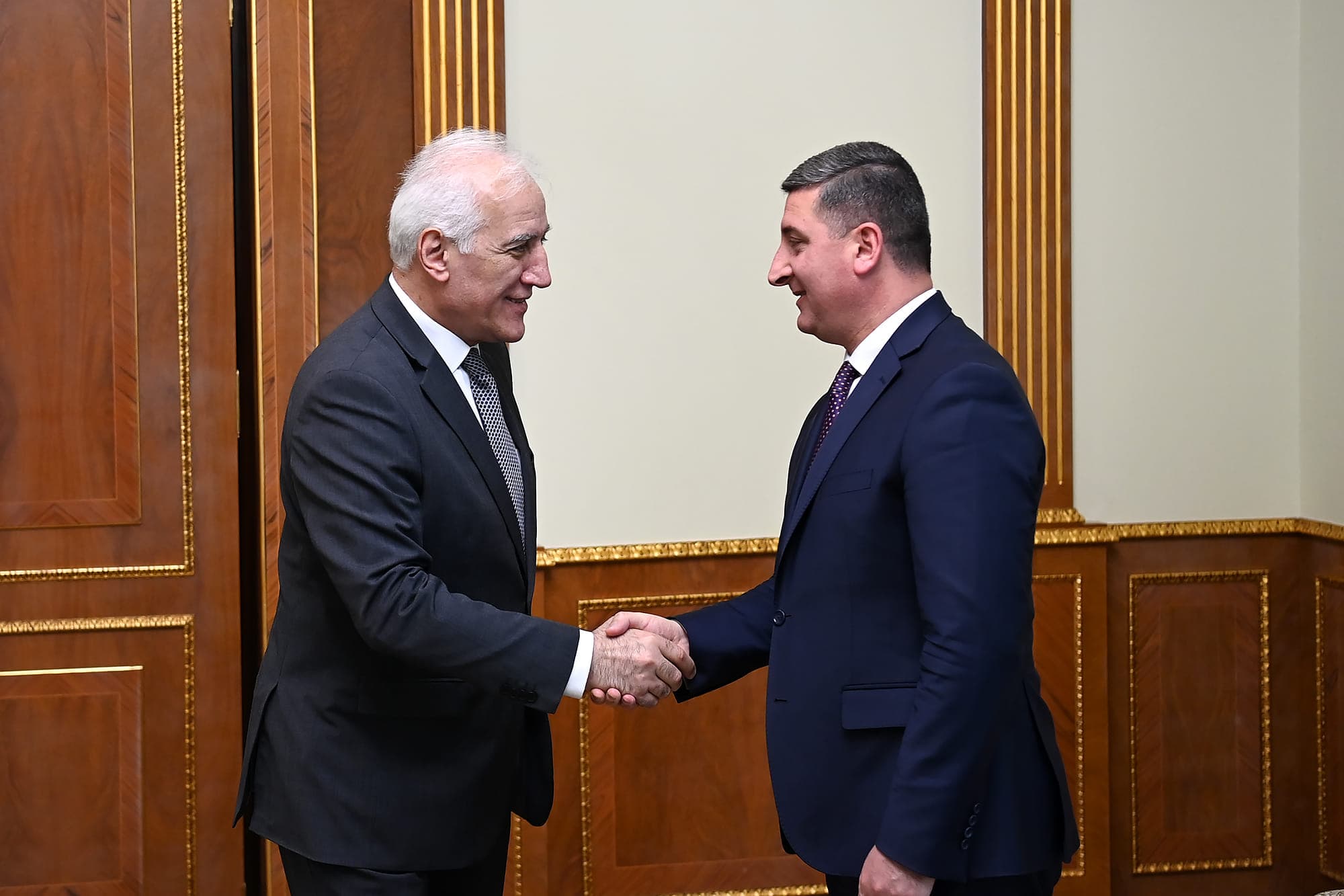 ՀՀ ՆԱԽԱԳԱՀ ՎԱՀԱԳՆ ԽԱՉԱՏՈՒՐՅԱՆՆ ԸՆԴՈՒՆԵԼ Է ՏԿԵ ՆԱԽԱՐԱՐ ԳՆԵԼ ՍԱՆՈՍՅԱՆԻՆ