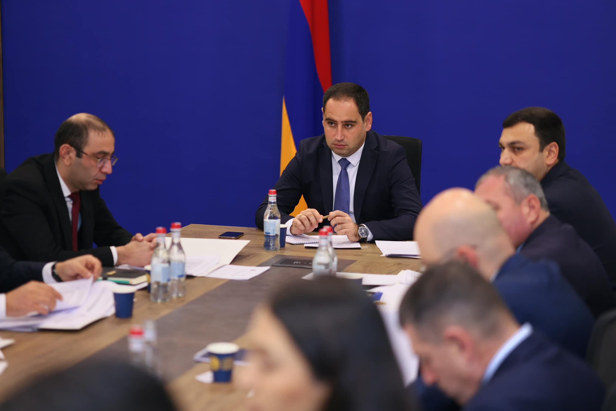 ՀՀ ՏԿԵ նախարար Դավիթ Խուդաթյանը խորհրդակցություն է անցկացրել մարզպետների և ՏԿԵ նախարարության ֆինանսական ստորաբաժանումների ղեկավարների հետ