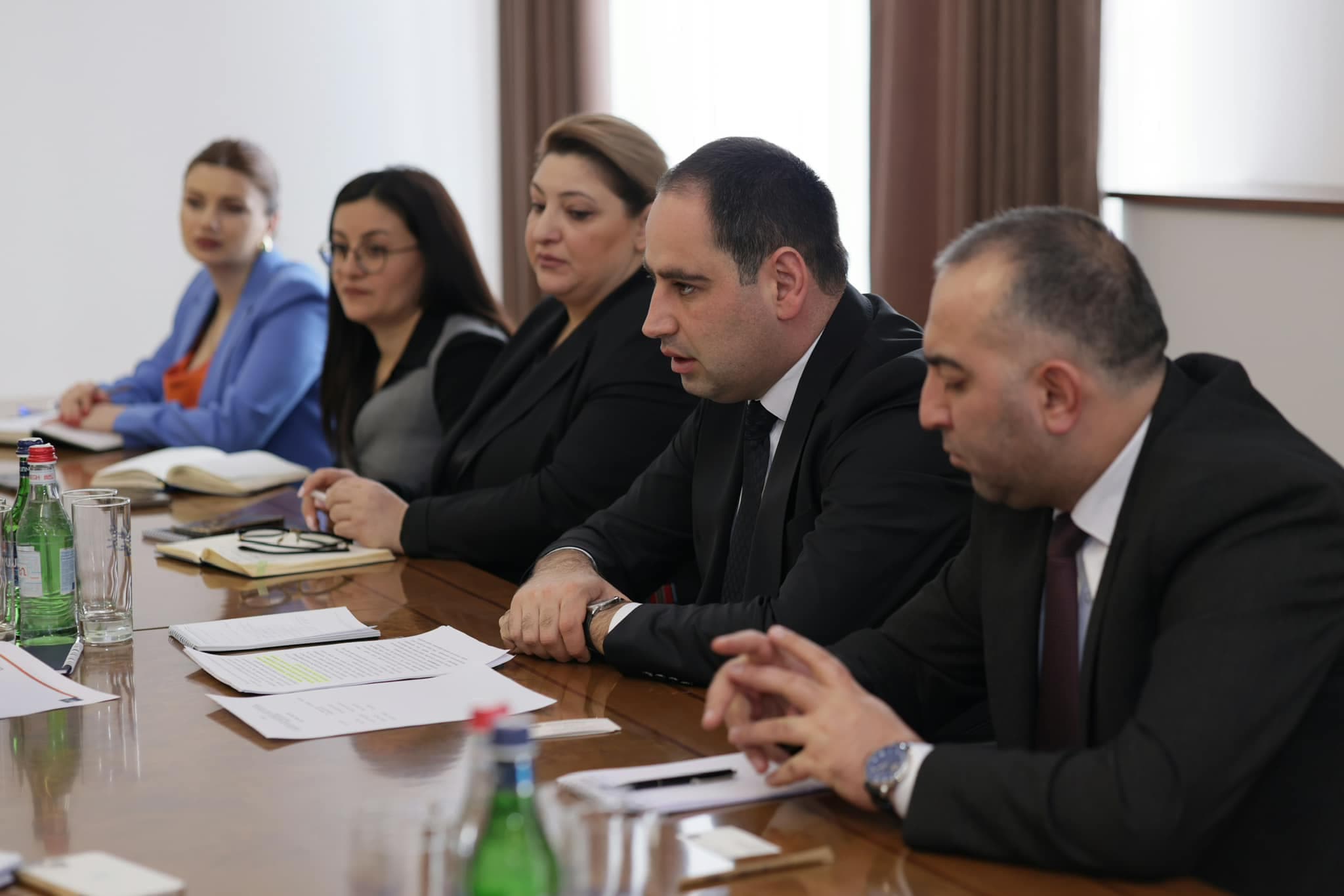 ՀՀ ՏԿԵ նախարար Դավիթ Խուդաթյանն ընդունել է ԱԶԲ հայաստանյան գրասենյակի մշտական առաքելության տնօրեն Դոն Լամբերտի գլխավորած պատվիրակությանը