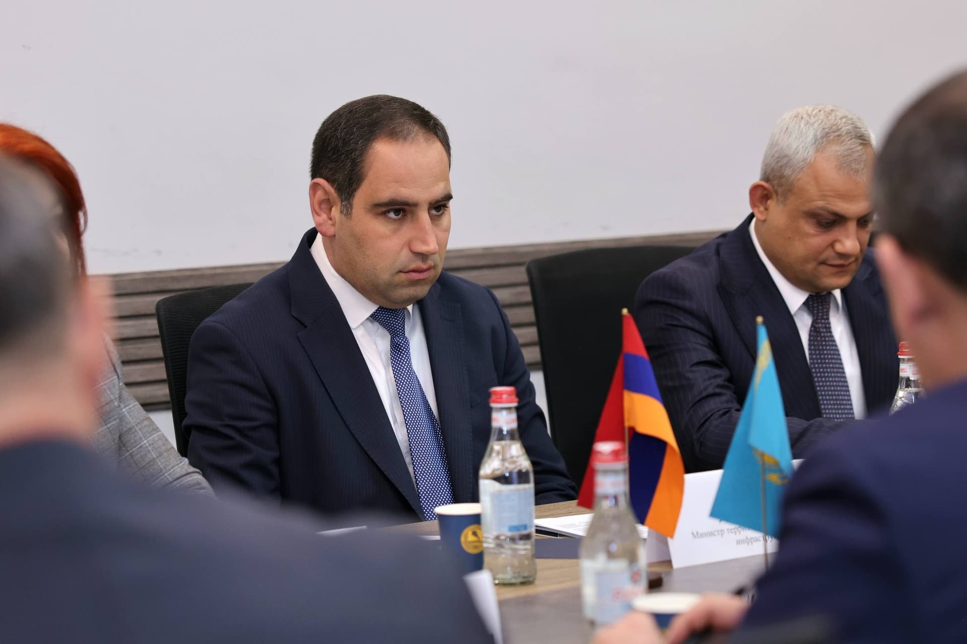 ՀՀ ՏԿԵ նախարար Դավիթ Խուդաթյանն ընդունել է Ղազախստանի Հանրապետության ատոմային էներգիայի գործակալության նախագահի գլխավորած պատվիրակությանը