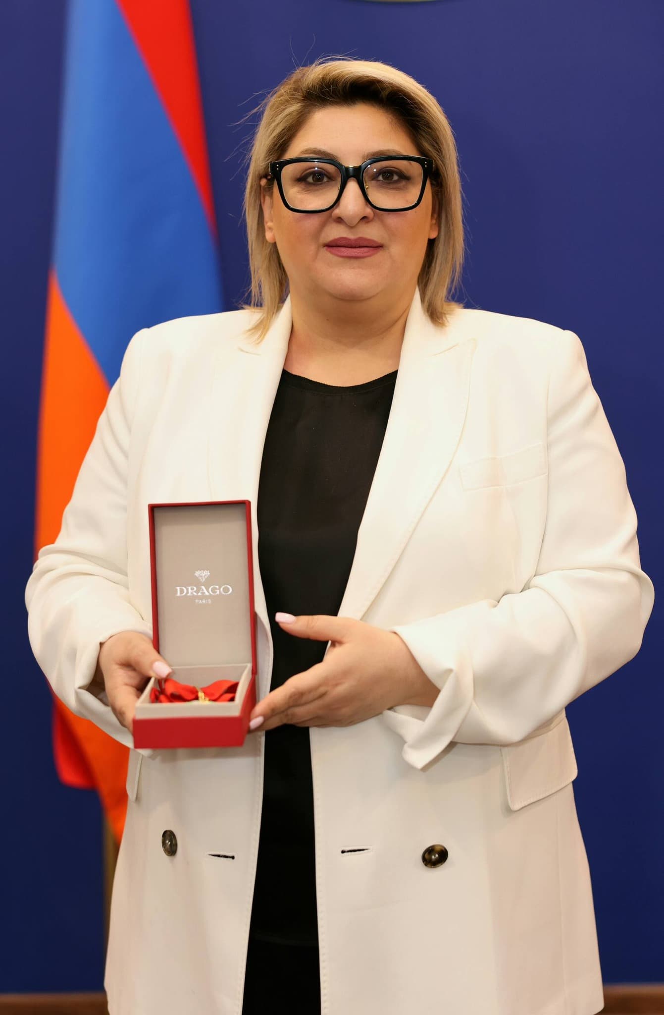 ՀՀ ՏԿԵ նախարարի տեղակալ Քրիստինե Ղալեչյանը պարգևատրվել է Պատվո լեգիոնի շքանշանով
